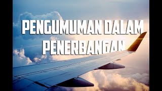 Download lagu pengumuman cabin crew dalam pesawat mp3 Download lagu pengumuman cabin crew dalam pesawat mp3