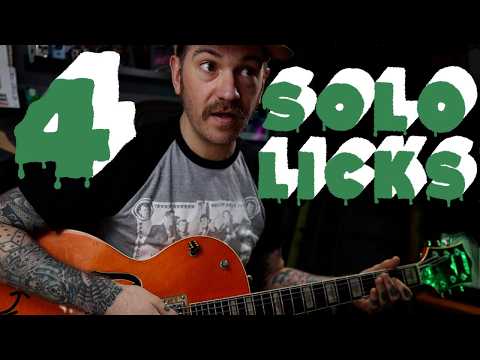 Make Your Own Rockabilly Guitar Solo: 4 Licks