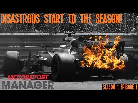 DISASTROUS START! - MCLAREN S01E01 - MOTORSPORT MANAGER F1 MOD
