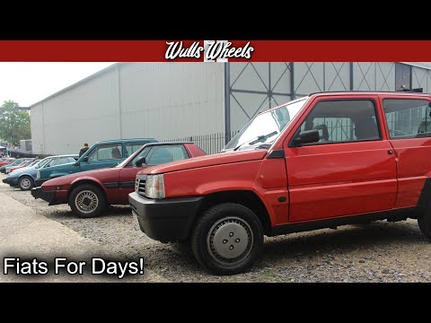 Brooklands Italian Day - Fiat Section - 6 Days to go Christmas Countdown!