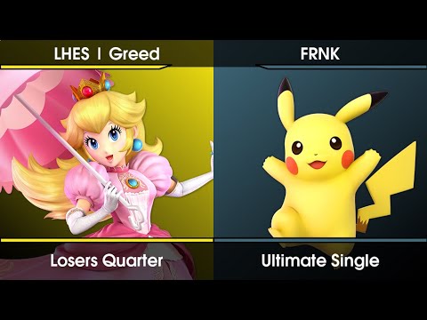 Asura Tournament - Greed (Peach,Bayonetta) Vs. FRNK (Pikachu,Pit) SSBU Ultimate Tournament