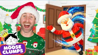 Open 🎅🏽 Who's at the Door? A Jolly Christmas Surprise! | Mooseclumps | Kids Learning Videos and Songs gameplay video by MrsK, 4:30 duration
