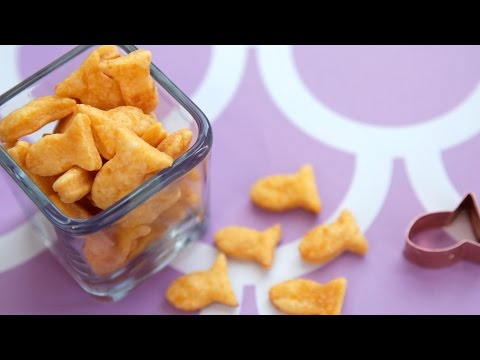 Homemade Goldfish Crackers