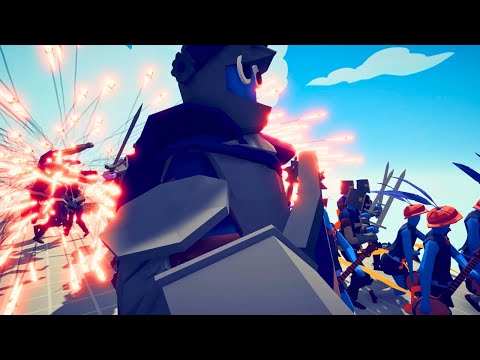HUGE MEDIEVAL ARMY vs 5x GOD UNITS | Totally Accurate Battle Simulator TABS