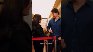 Queues are so much fun / Mahesh Babu and Adivi Shes