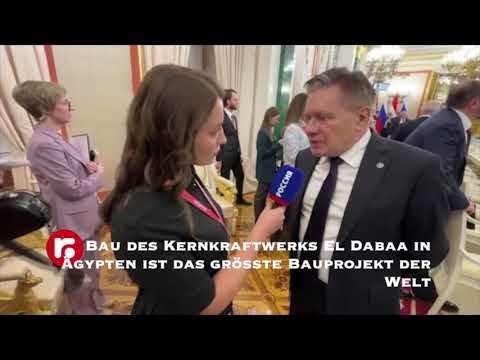 Bau des Kernkraftwerks El Dabaa in Ägypten ist das größte Bauprojekt der Welt