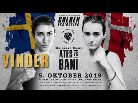 Golden Thaiboxing 2019 - Fight 06 - Katie Bani Vs. Ewin Ates