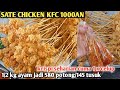 SATE AYAM WOW KFC 1000AN TEPUNG DAN AYAM MODAL UNTUNG 2X