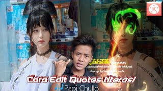 Download lagu jedag jedug efek asap warna warni di kinemaster dan quotes literasi viral mp3