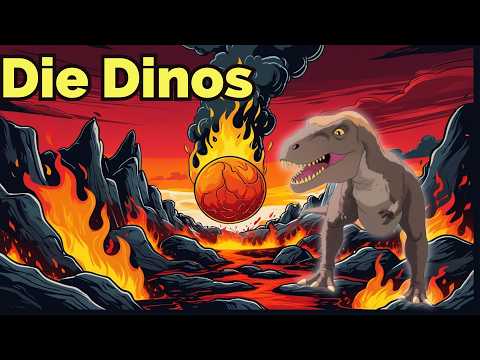 Die Dinos Dinolied 🦖 Dino Lava der Vulkan bricht aus 🌋Dino-Welt🔥 Kinderlied
