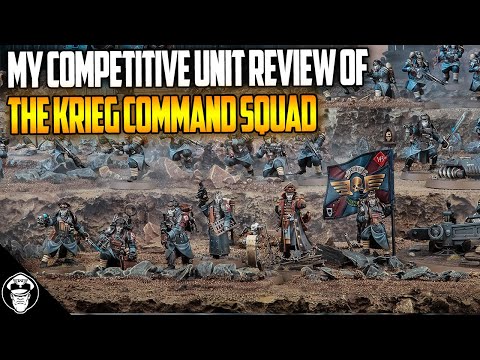 Krieg Command Squad Vs Cadian Command Squad - Competitive Review | Astra Militarum | Warhammer 40K