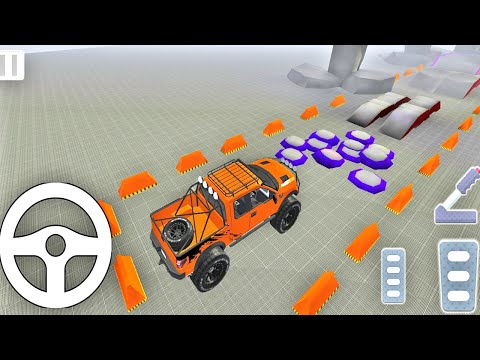 Offroad Jeep Parking : 4x4 Simulator Game - Level 1 to 19 | Jeep Games | Jeep Racing Stunt 3D