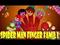 Amazing Funny Spiderman Finger Family Nursery Rhymes