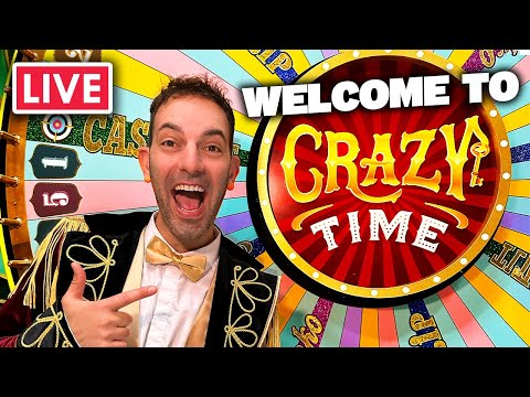 LIVE on Crazy Time FIRST TIME on BetMGM! - YouTube