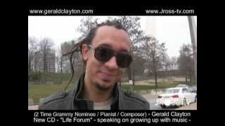 James Ross @ (2 Time Grammy Nominee / Pianist / Composer) - Gerald Clayton - www.Jross-tv.com