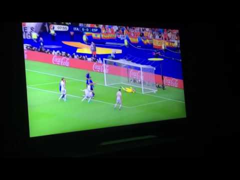 De Gea world class save vs Italy euro16