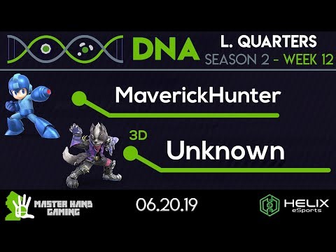 DNA 2.12 - MaverickHunter (Mega Man) Vs. 3D | Unknown (Wolf) - L Quarterfinals