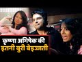 The Kapil Sharma Show Comedian Krushna Abhishek S Wife Kashmira Shah Misbehave With Media