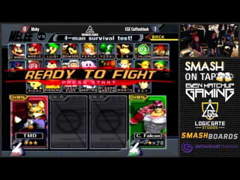 SOT #34 - EGE Coffeeblack (Falcon) vs Moky (Fox) - SSBM WSF