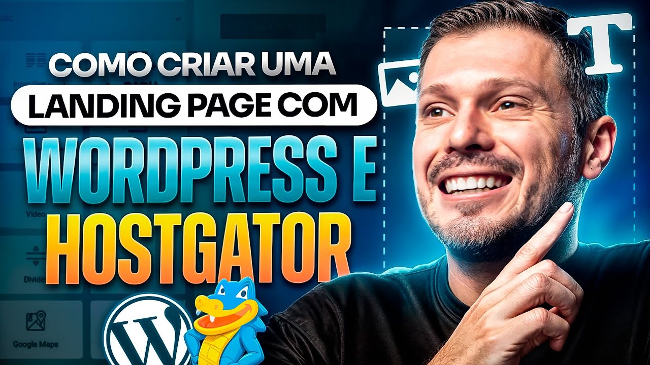 Live #127 - Como criar uma landing page para vender Produto Físico usando Wordpress e Hostgator