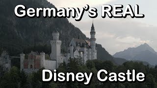 Visiting Germany's Real Life Sleeping Beauty Castle in Neuschwanstein with kids