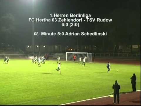 1.Herren FC Hertha 03 Zehlendorf - TSV Rudow 6:0