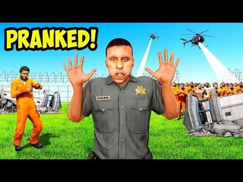 7 Ways to PRANK the PRISON GUARDS in GTA 5!