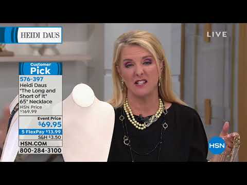HSN | Heidi Daus Jewelry Designs 01.25.2019 - 10 PM