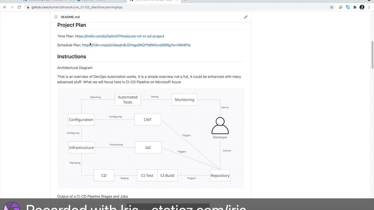 Automated CI/CD Pipeline Flask Machine Learning Web Service App on Microsoft Azure
