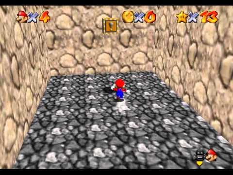 Super Mario 74 - A Hidden Cave [TAS 19'53]