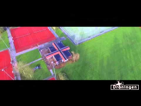 Droningen 13 - Tennisveld, zuidhorn