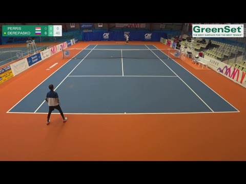 PERRIS Gian Carlo (MON) VS DEREPASKO Timofei (RUS) - Court Javier Sanchez
