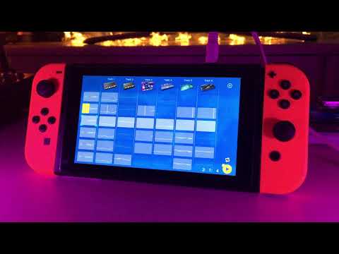 Nintendo Switch x Korg Gadget / Synthwave Jam #jamuary2020