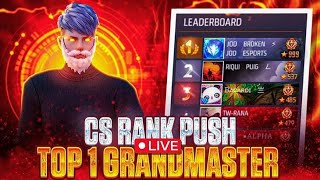 🛑BSF GAMER IS LIVE CS RANK PUSH TOP 1 GRANDMASTER  DAY 1🤯 #bsfgamer #fflive #x1gamingfriend