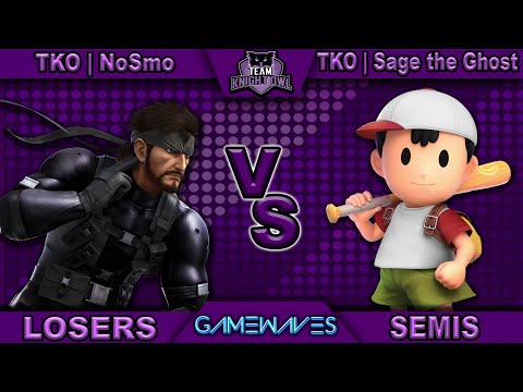 GAMEWAVES 51 - TKO | NoSmo vs. Sage the Ghost - Losers Semis