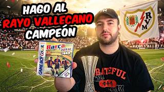 HAGO CAMPEÓN al RAYO VALLECANO en BARÇA TOTAL 2000