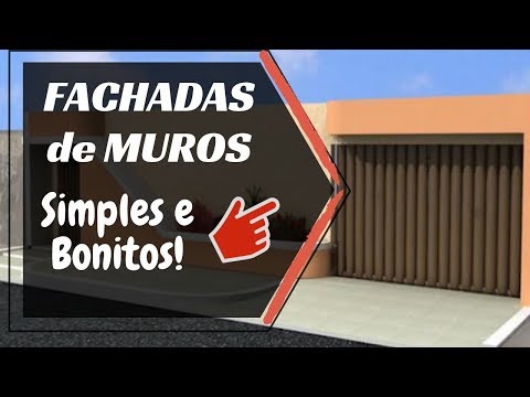 📣 Seu Muro, Sua Personalidade: 23 Ideias para Fachadas Simples e Bonitas!