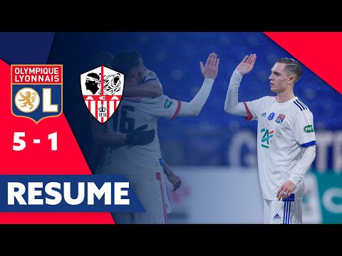Résumé OL - AC Ajaccio | 32e de finale Coupe de France | Olympique Lyonnais