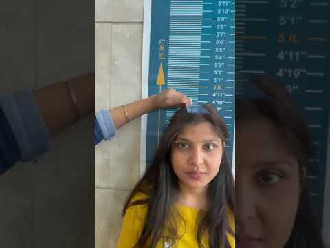How to measure height (In hindi)