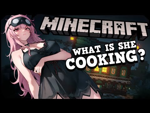 Mori Calliope Ch. hololive-EN - 【MINECRAFT】Cooking Something Special?! (open VC)