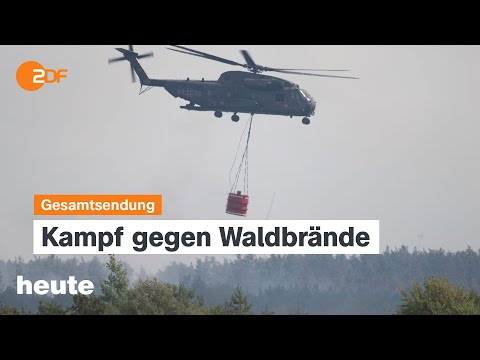 heute 19:00 Uhr vom 04.07.25 Angriffe auf Kiew, Trumps Steuergesetz, Waldbrände in Ostdeutschland