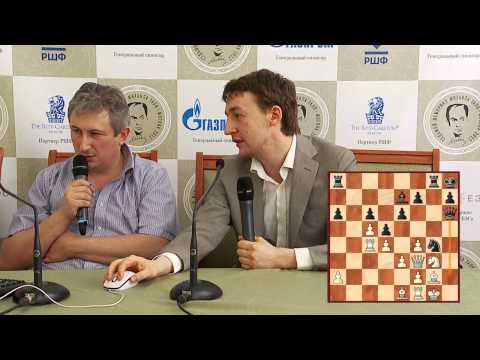 Tal Memorial 2012. Round 8. Luke McShane commenting on his win against Alexander Morozevich