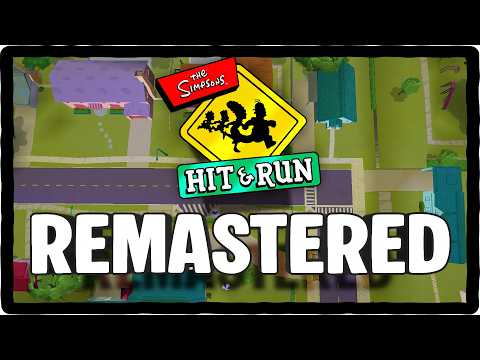 I've finished remastering The Simpsons: Hit & Run!