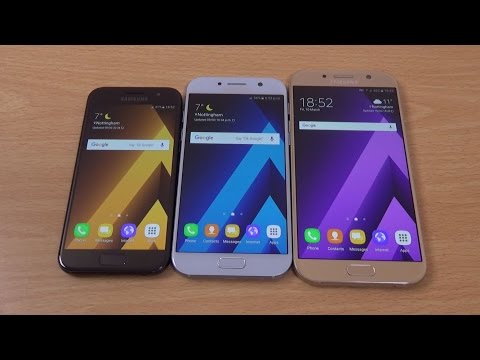 Samsung Galaxy A7 2017 vs A5 2017 vs A3 2017 - Comparison!