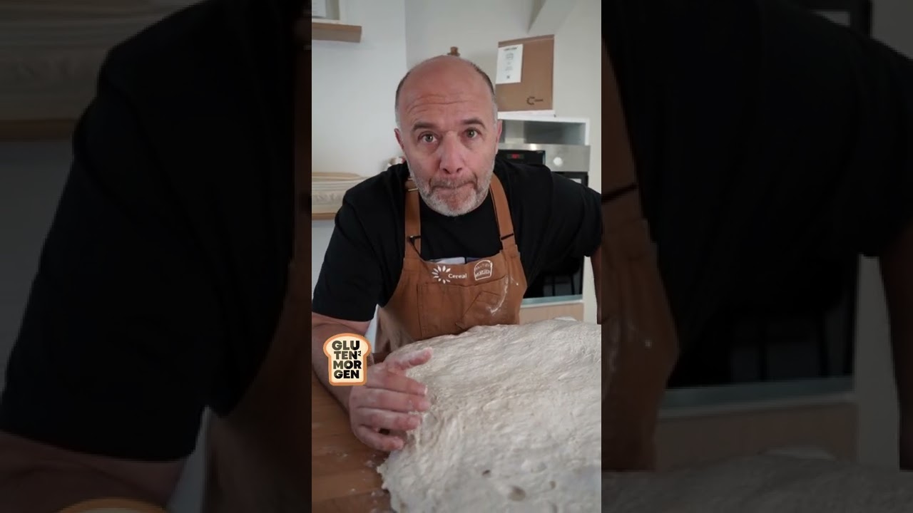 New record? Shaping a  3 kg sourdough bread. 🤯 #shorts