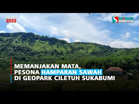 Memanjakan Mata, Pesona Hampar Sanawah di Geopark Ciletuh Sukabumi