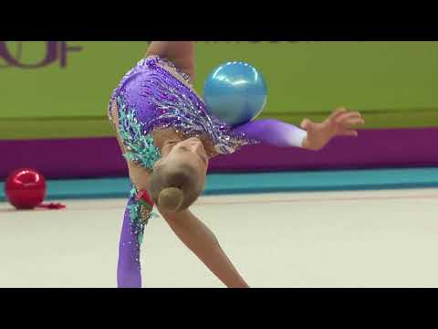 Yelyzaveta Zorkina (BLR) - Ball Q - 2020 European Championships Kyiv