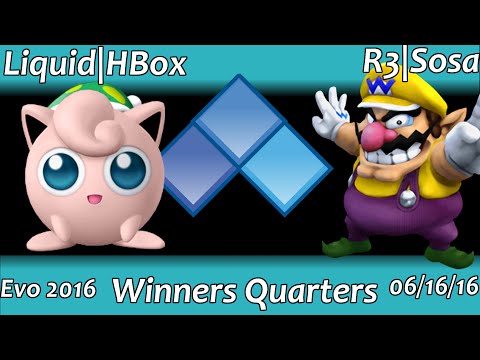 PM At Evo 2016: Liquid|HBox (Puff) vs R3|Sosa (Wario) Winners Quarters