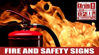 Fire and Safety Signs Poster I Fire Safety Hindi Training I Fire & Safety Board I Saurabh Safety