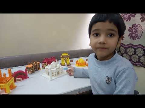 imagimake mapology Monuments of India explained by 6yr kid